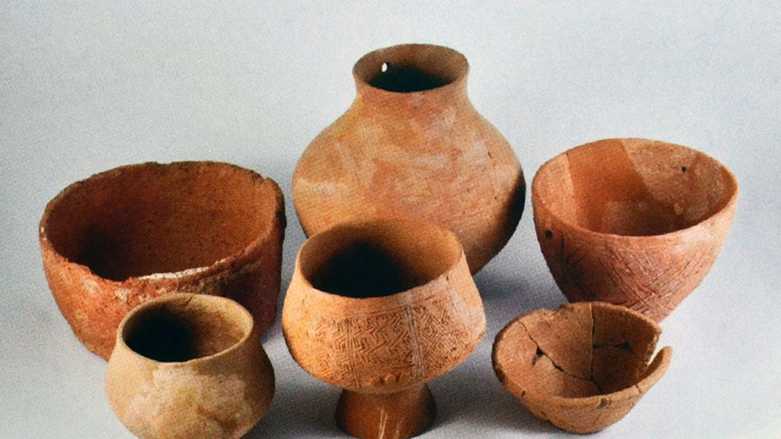 Potisje ceramic vessels from Borđoš, 7,000 years old