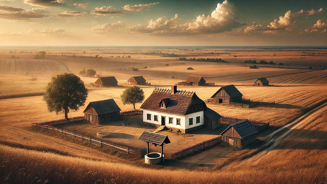 Farmsteads of Banat: From Nomadic Dwellings to Agricultural Estates