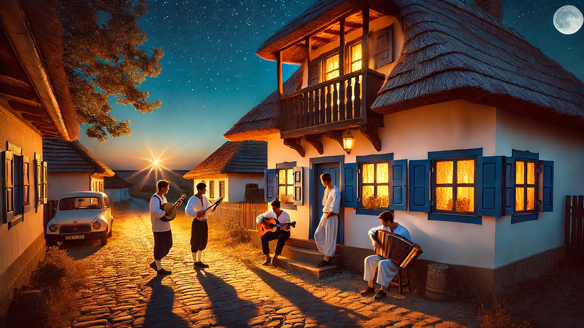 Romance Under the Stars: Serenades of the Past