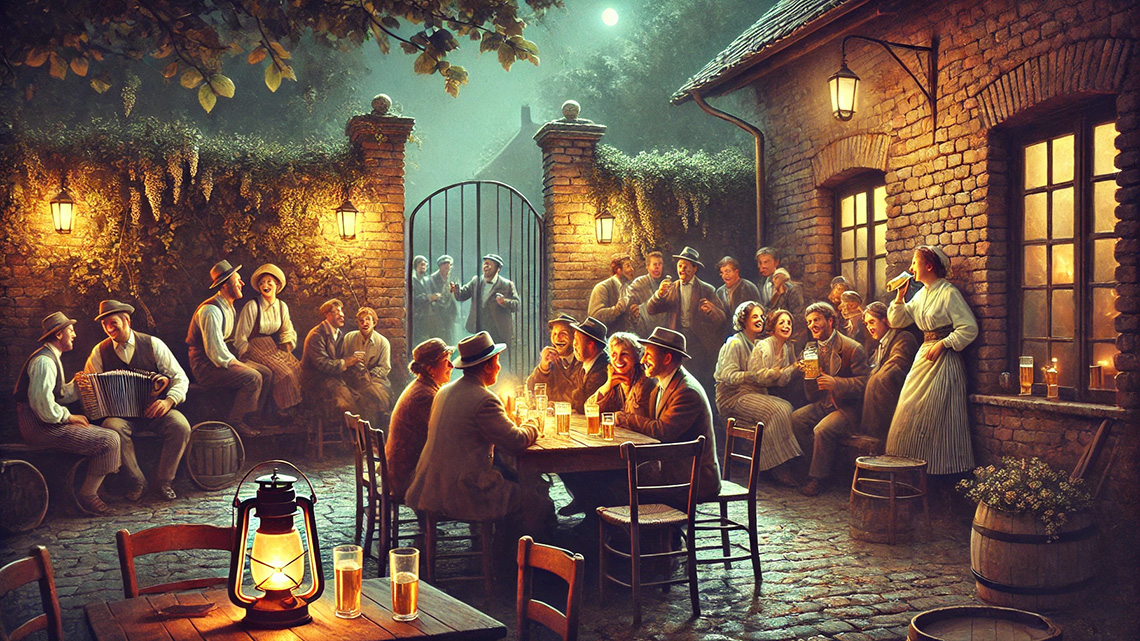 Pleasant Evening Outings to Taverns