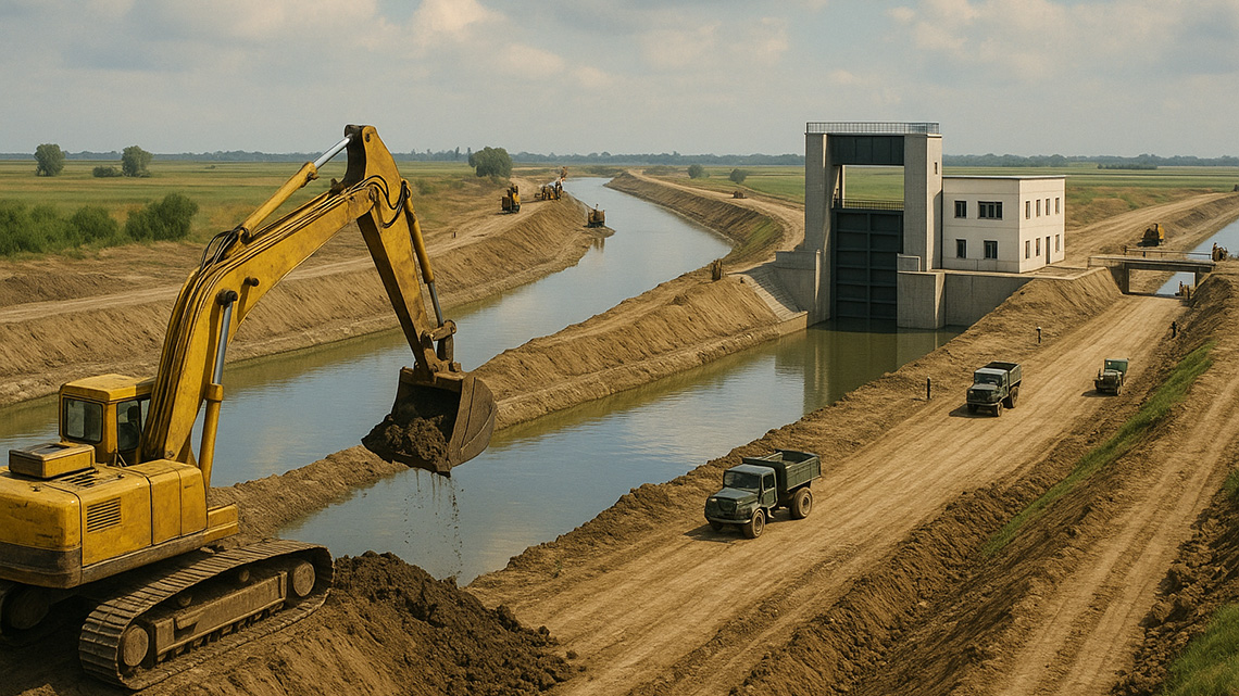Main Canal Banatska Palanka – Novi Bečej