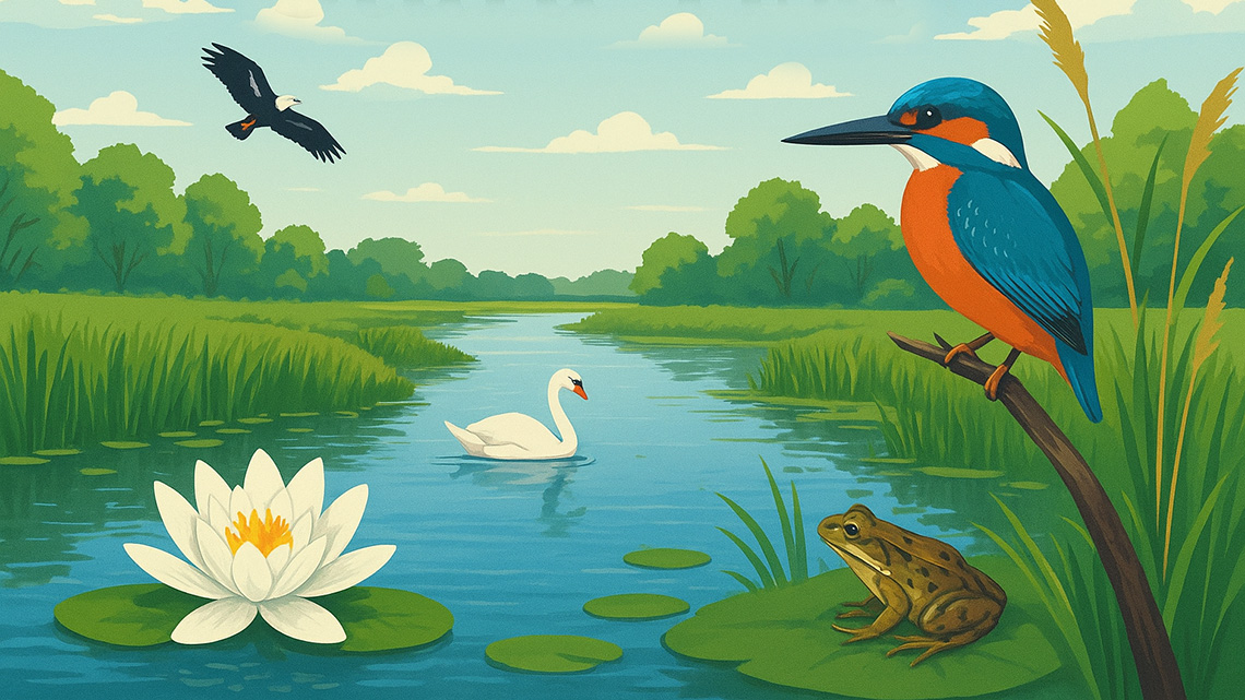 Stara Tisa kod Bisernog ostrva – park prirode, biljni i životinjski svet