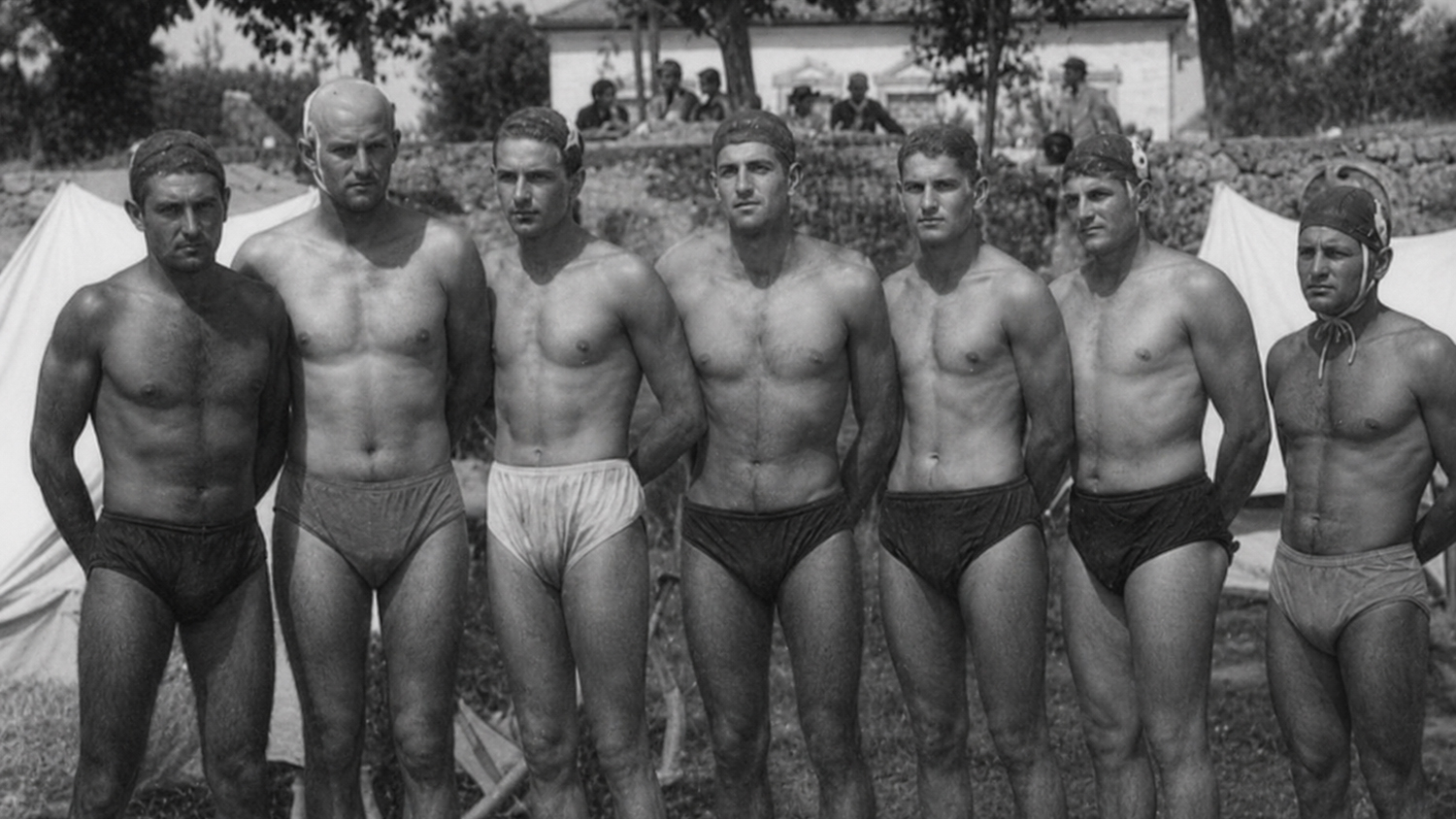 Milorad Berbakov (captain), Zlatoje Marić, Petar Fa, Živorad Berbakov, Milorad Kiselički, Vladimir Davidović, Miroljub Matić