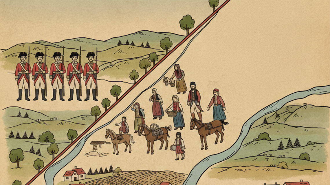 Naseljavanje Srba na granici