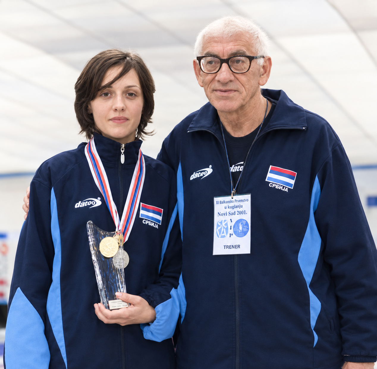 Julijana Bata i Laslo Makra